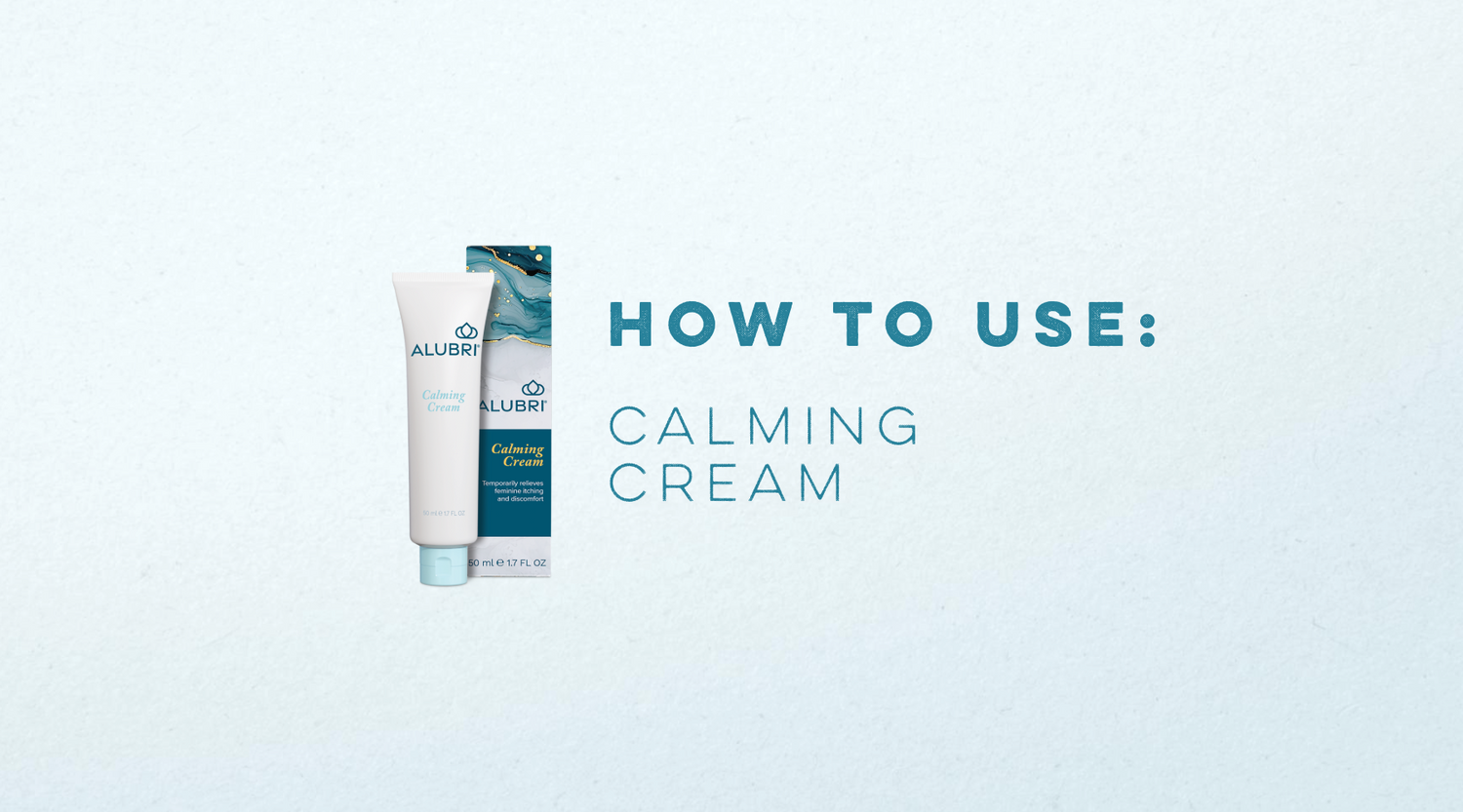 How to Use Calming Cream